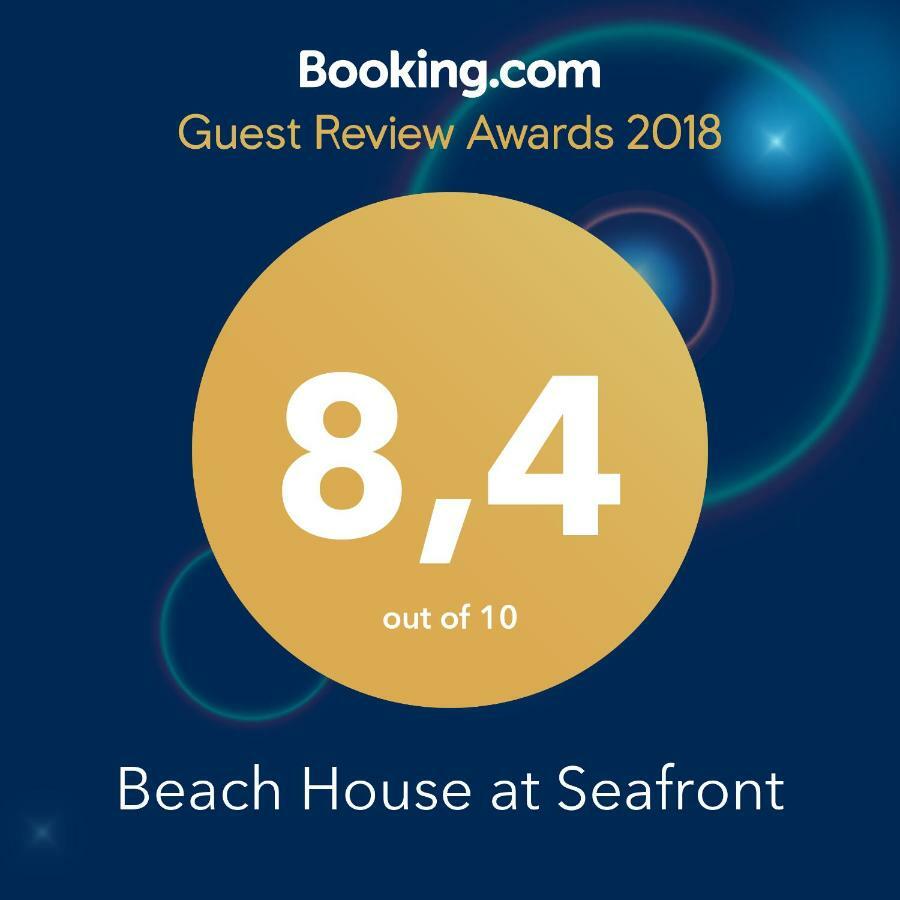 Villa Beach House At Seafront Meneou Exterior foto